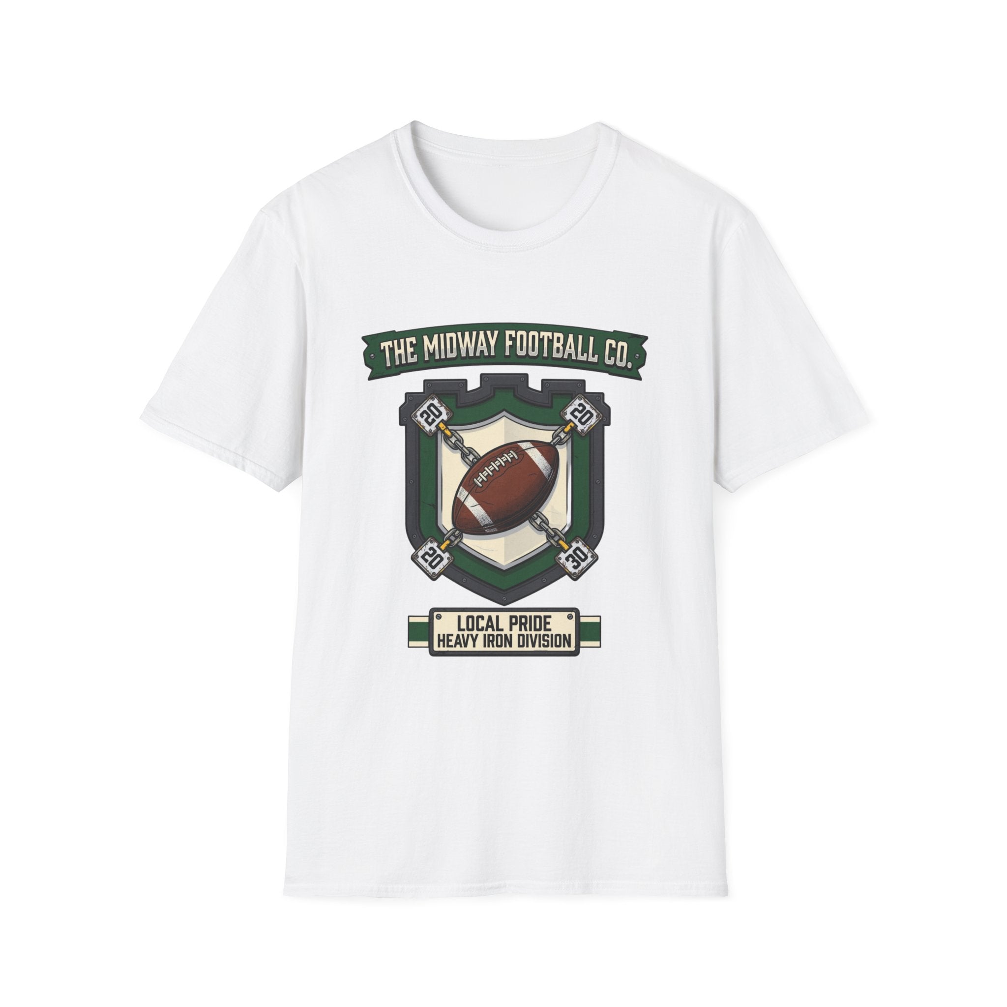 Midway Football Co (Shield) T-Shirt