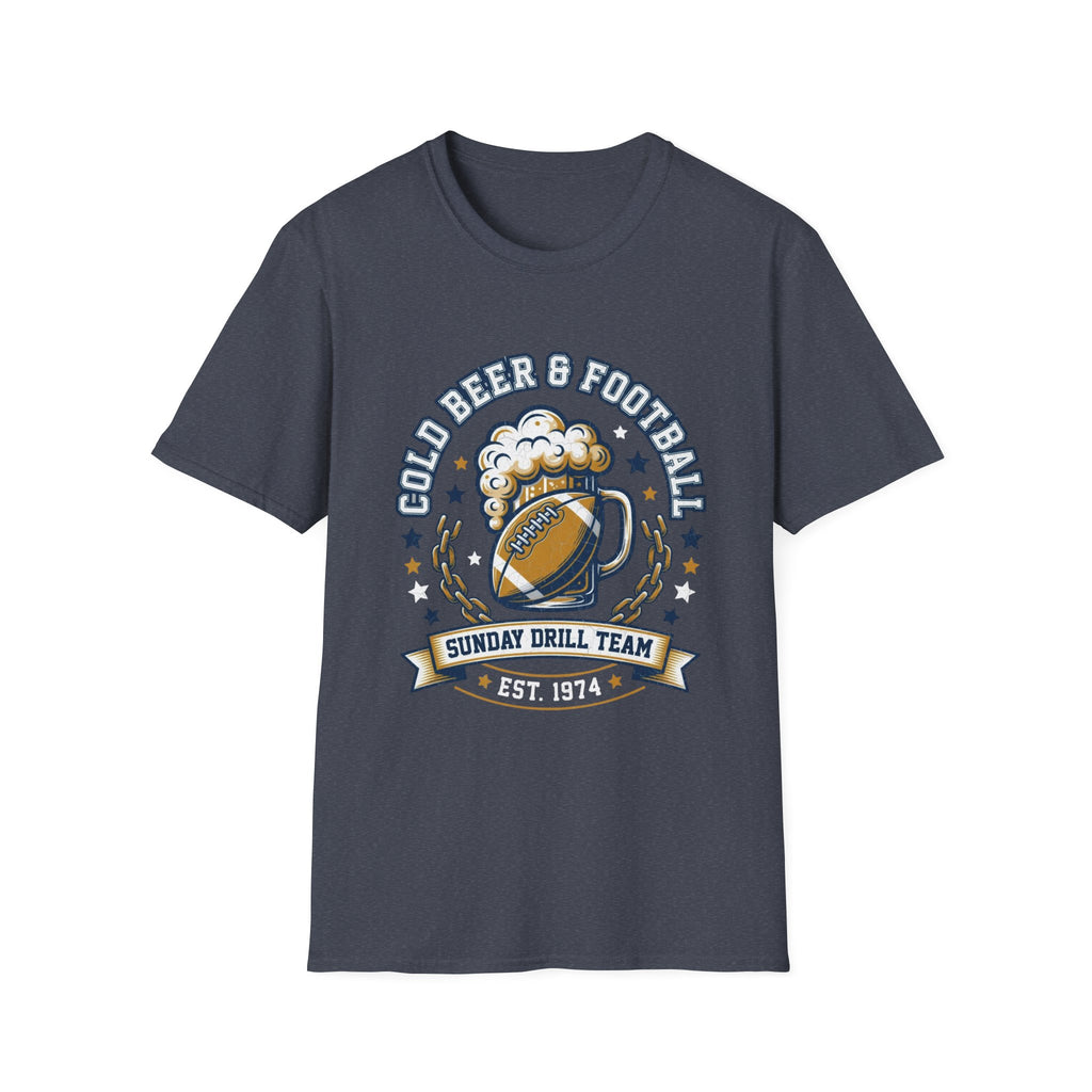 Cold Beer and Football T-Shirt
