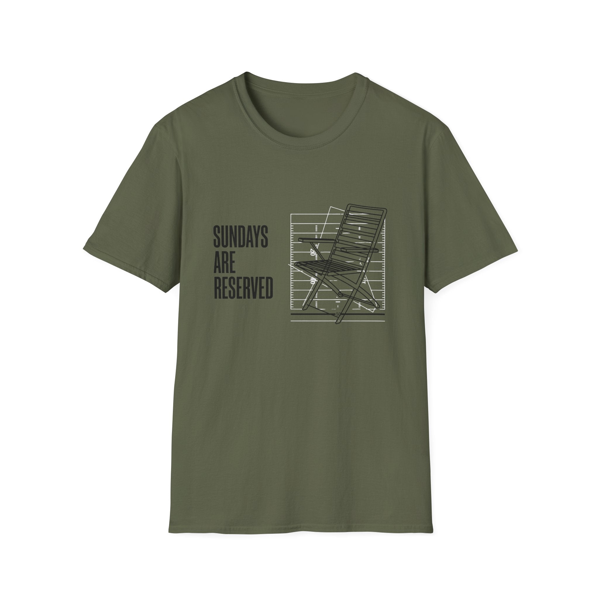 Sundays Are Reserved (Chair) T-Shirt