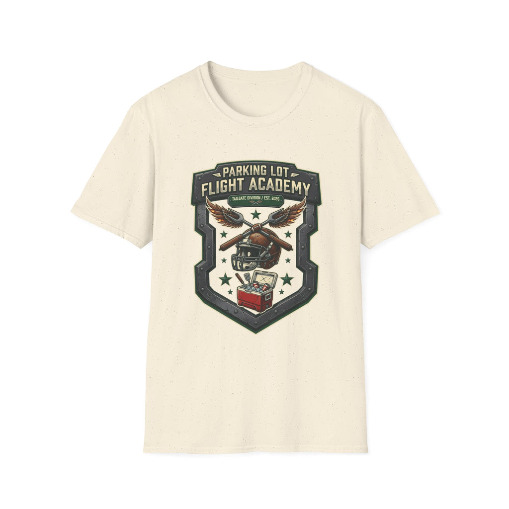 Parking Lot Flight Academy (Shield) T-Shirt