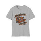My Weekend Is Booked (Couch Football) T-Shirt