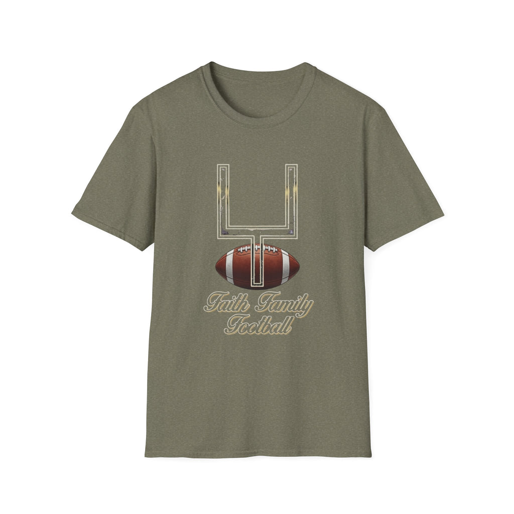 Faith Family Football T-Shirt