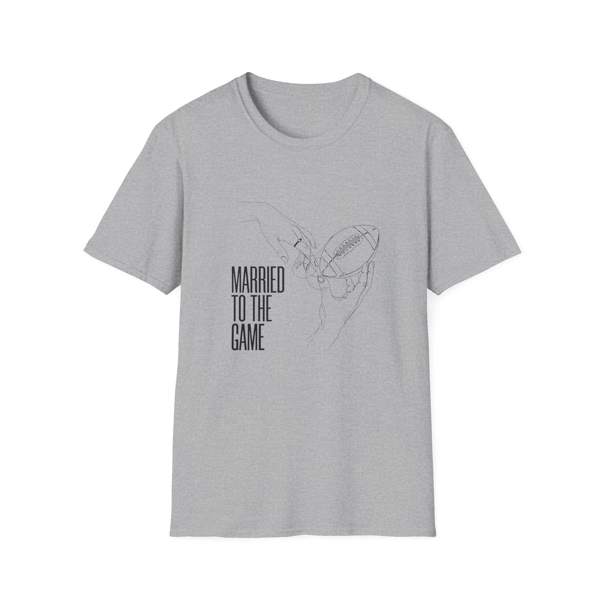 Married To The Game (Football) T-Shirt