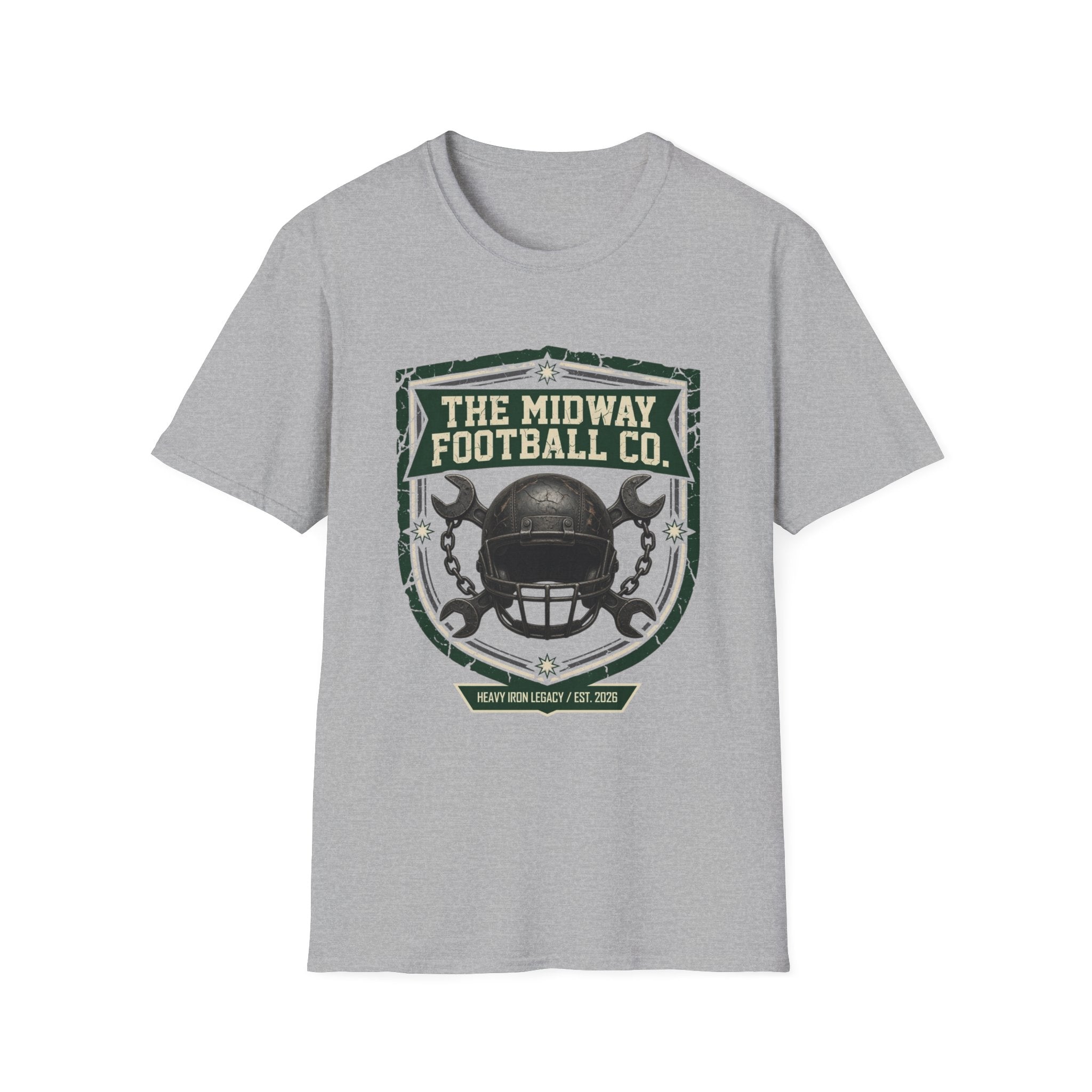Midway Football Co (Helmet) T-Shirt