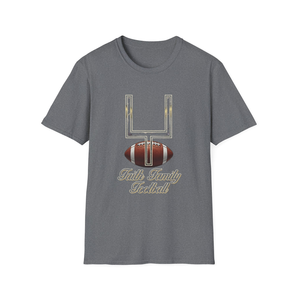 Faith Family Football T-Shirt