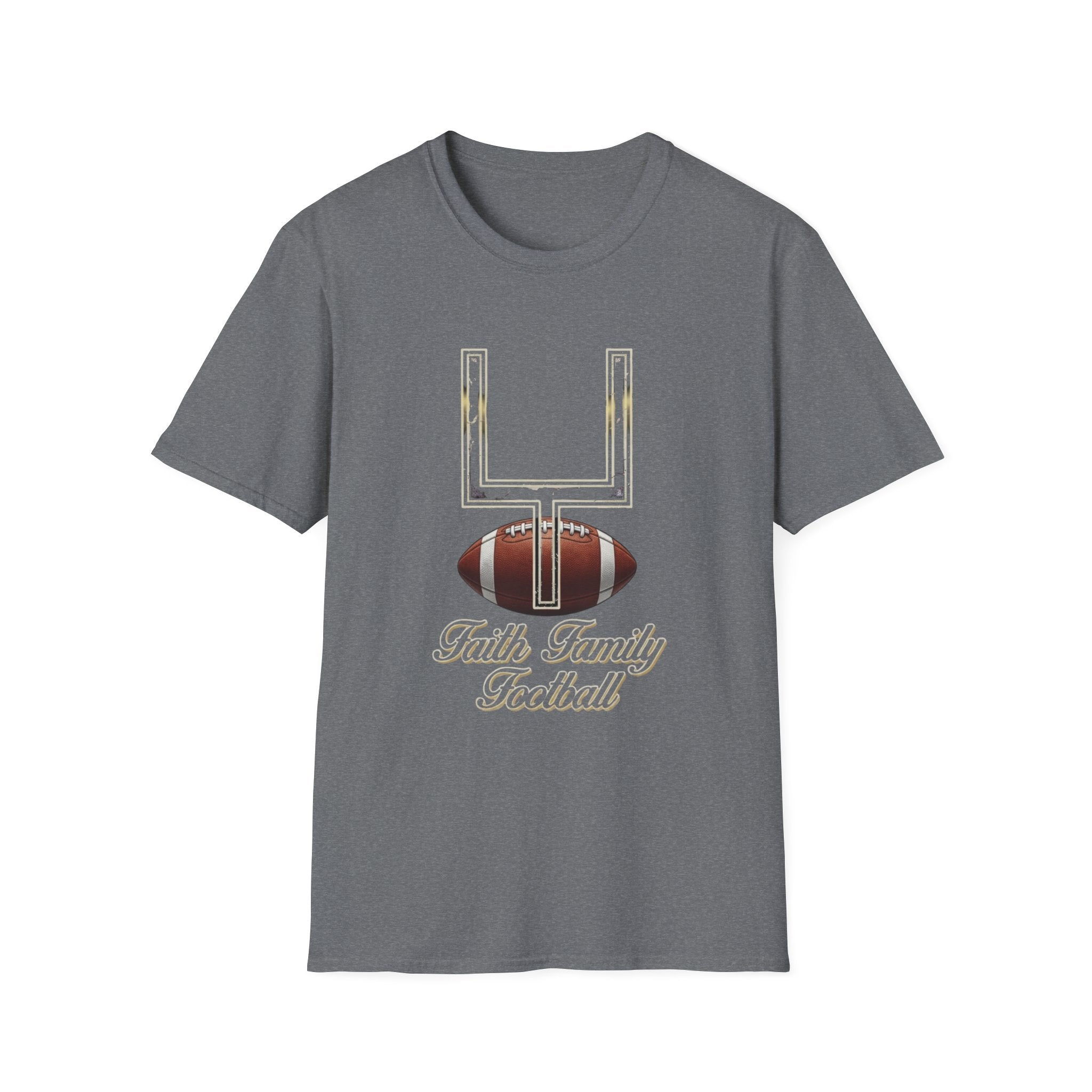 Faith Family Football T-Shirt