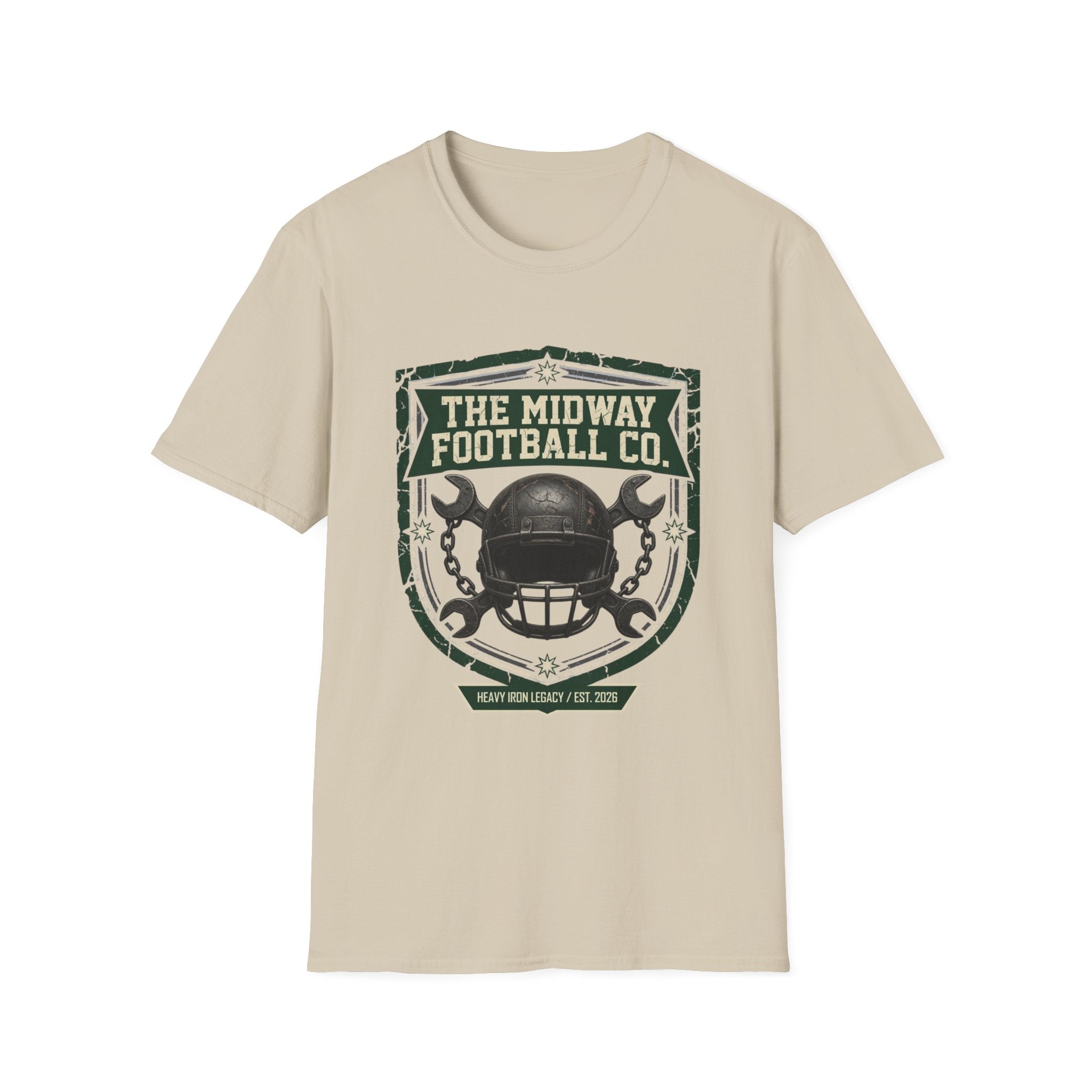 Midway Football Co (Helmet) T-Shirt