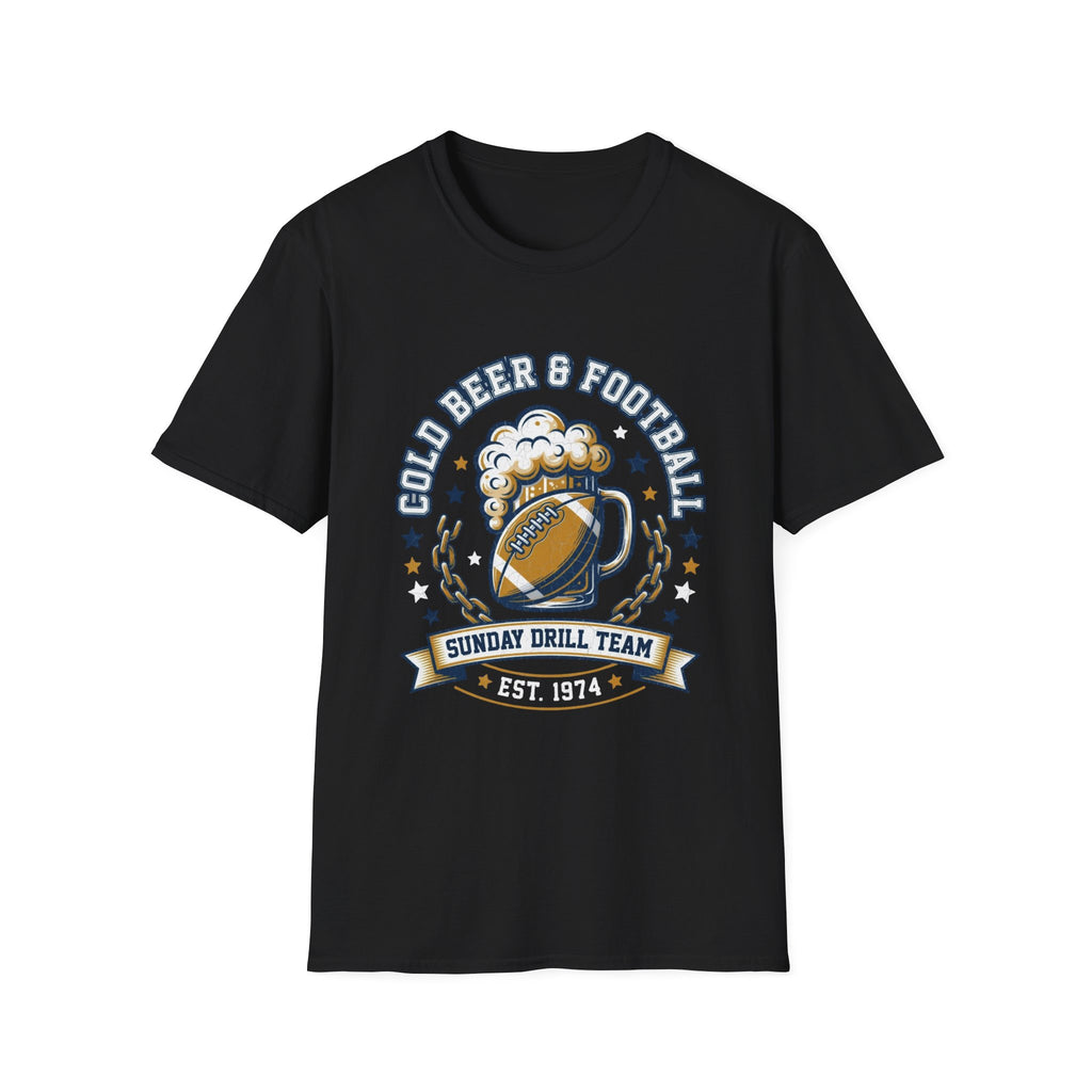 Cold Beer and Football T-Shirt