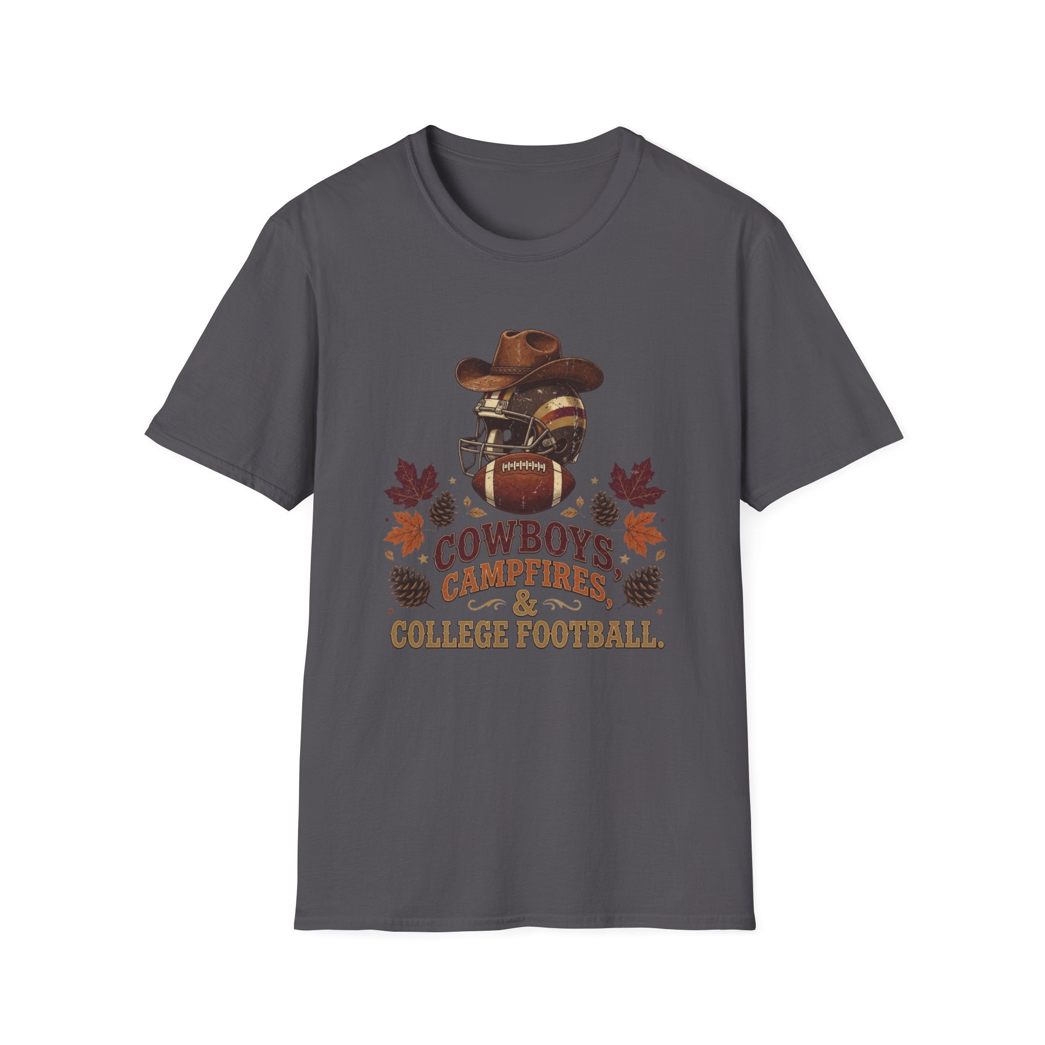 Cowboys, Campfires & College Football T-Shirt