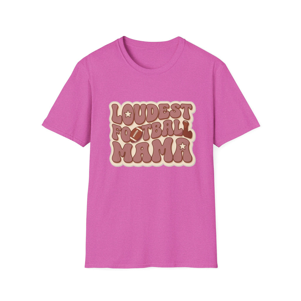 Loudest Football Mama T-Shirt
