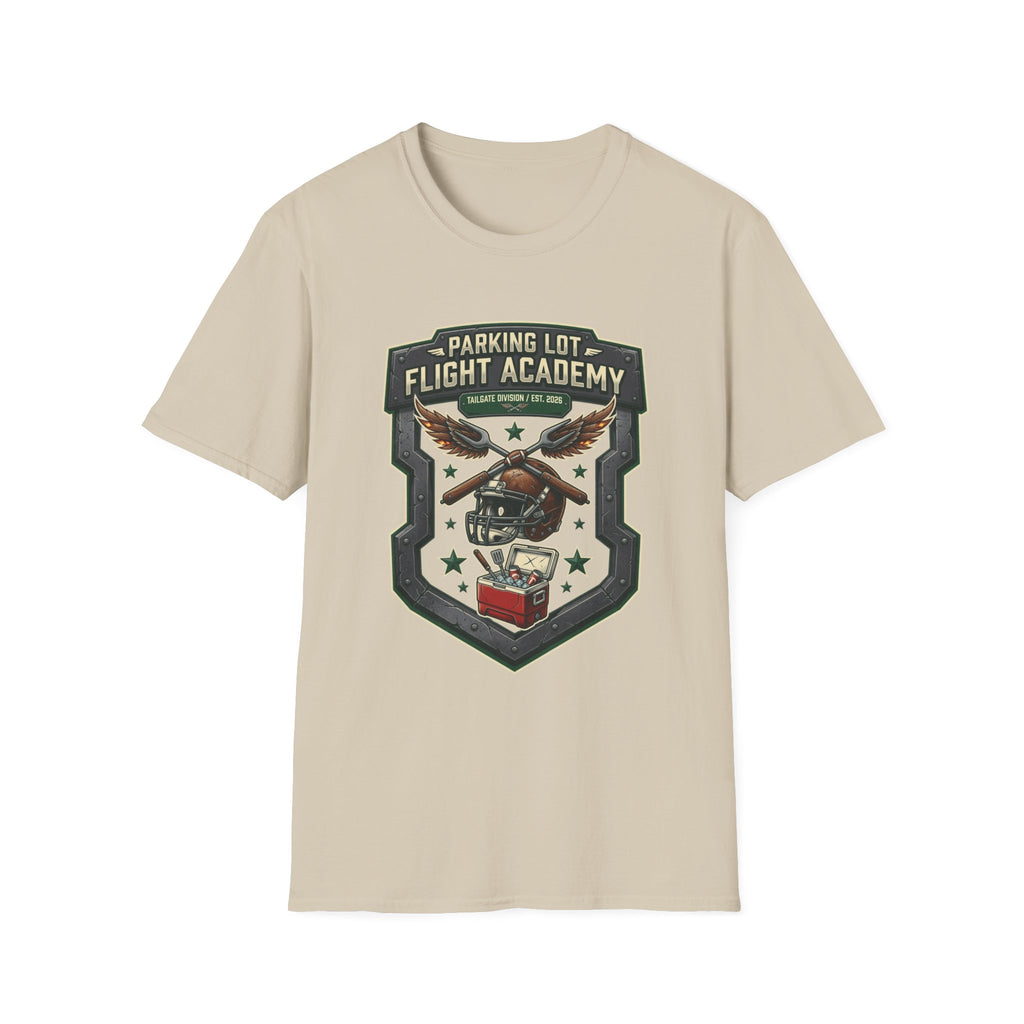 Parking Lot Flight Academy (Shield) T-Shirt