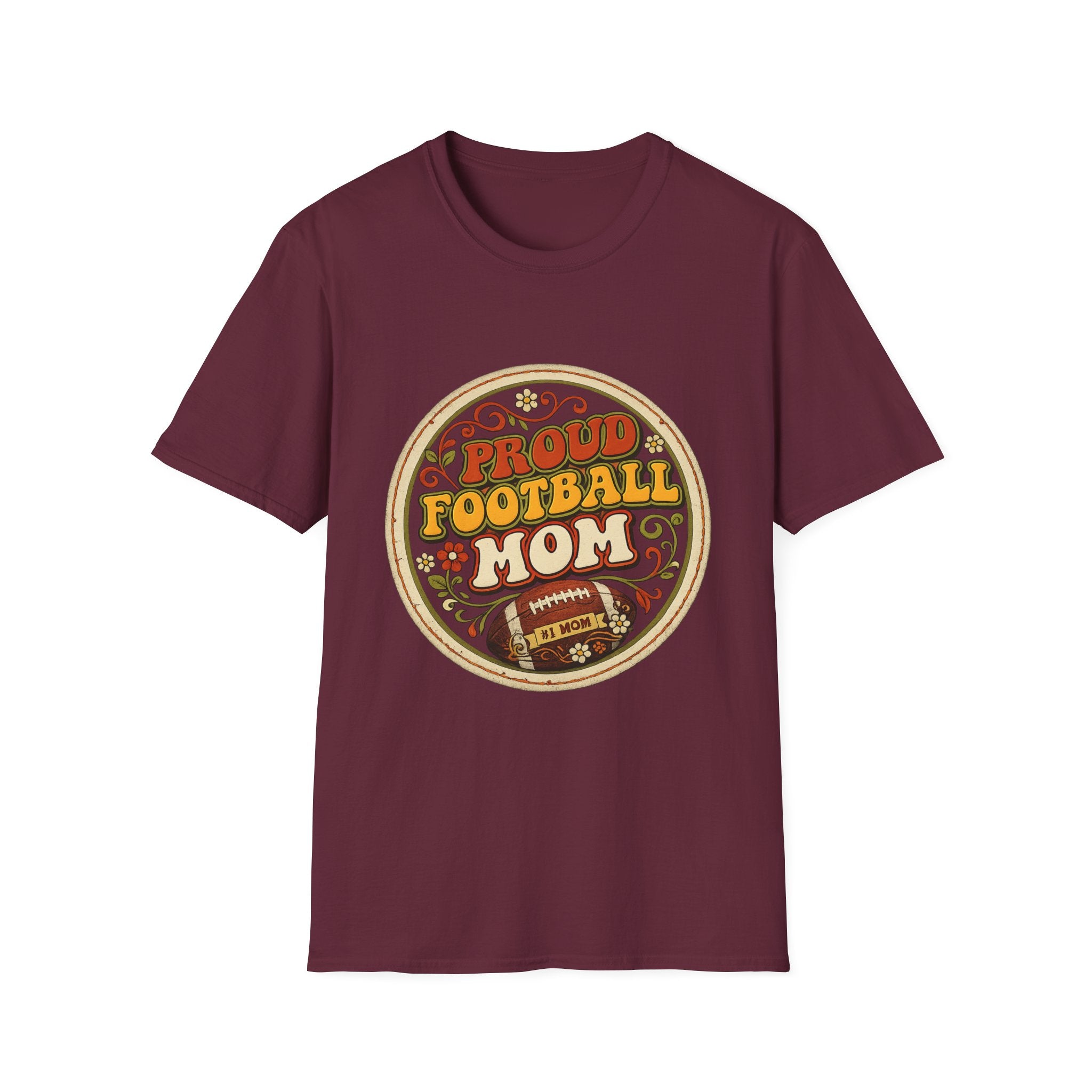 Proud Football Mom T-Shirt