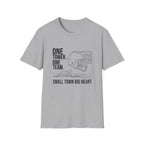 One Town One Team Small Town Big Heart T-Shirt