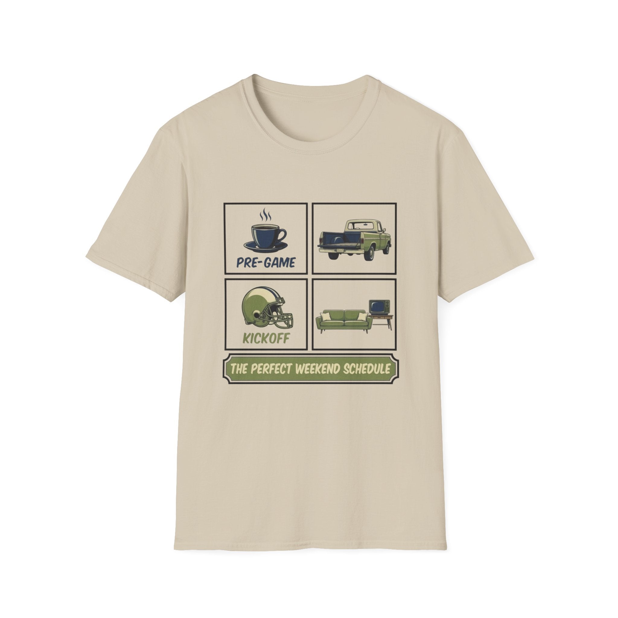 The Perfect Weekend Schedule T-Shirt