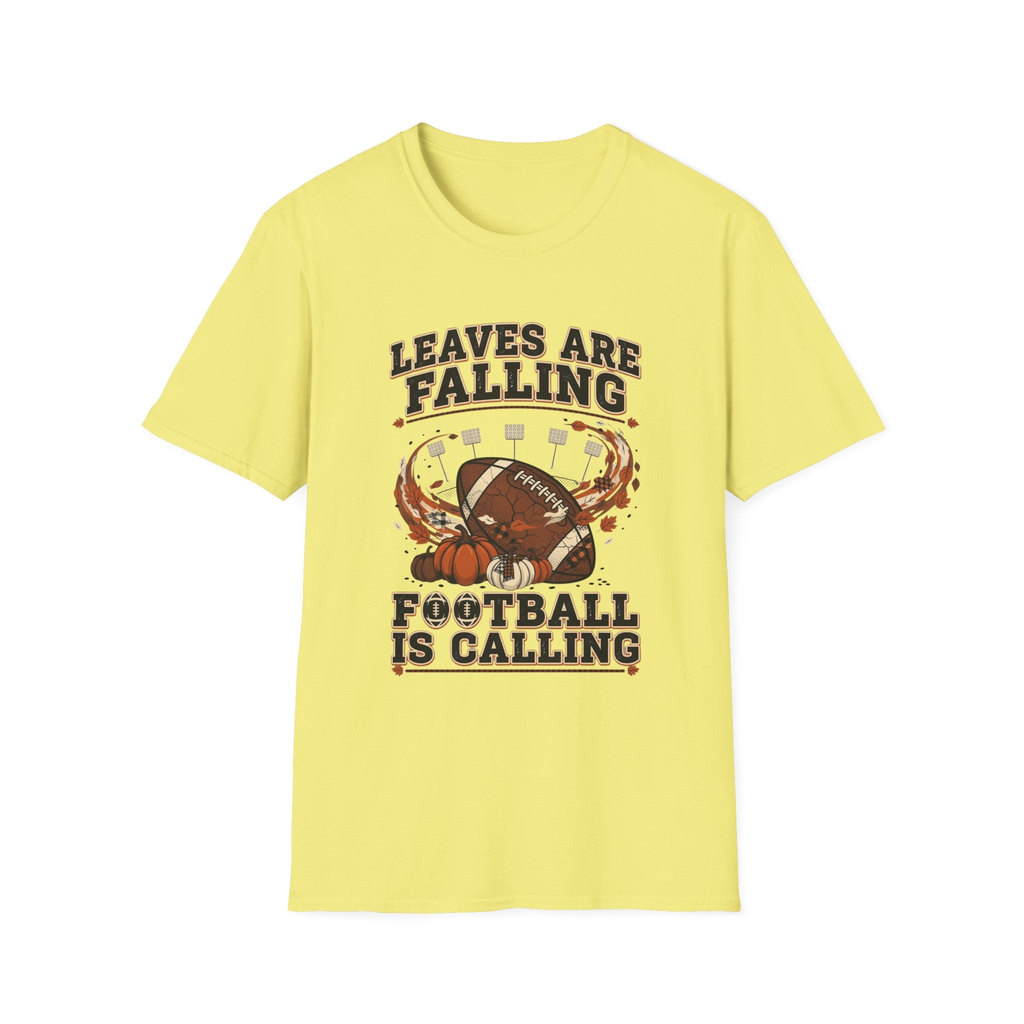 Leaves Are Falling Football Is Calling T-Shirt