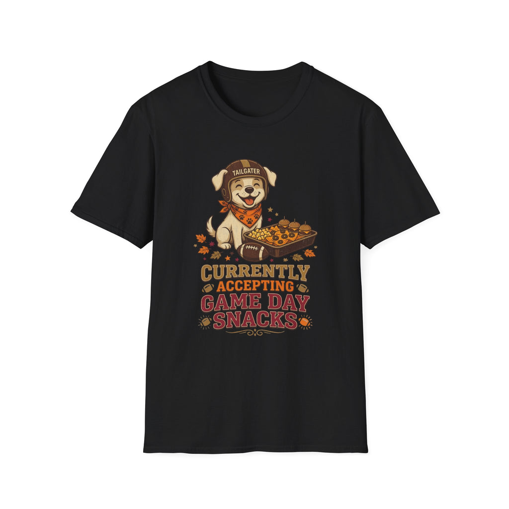 Currently Accepting Game Day Snacks T-Shirt