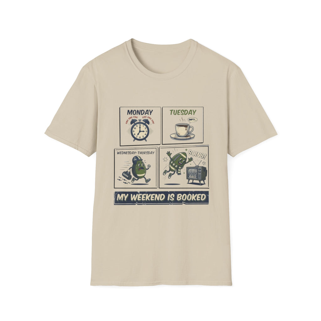My Weekend Is Booked (Comic) T-Shirt