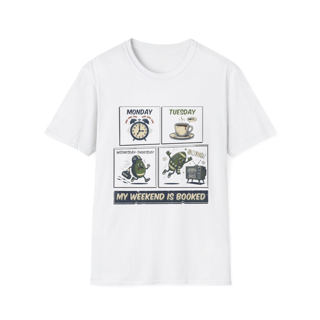 My Weekend Is Booked (Comic) T-Shirt