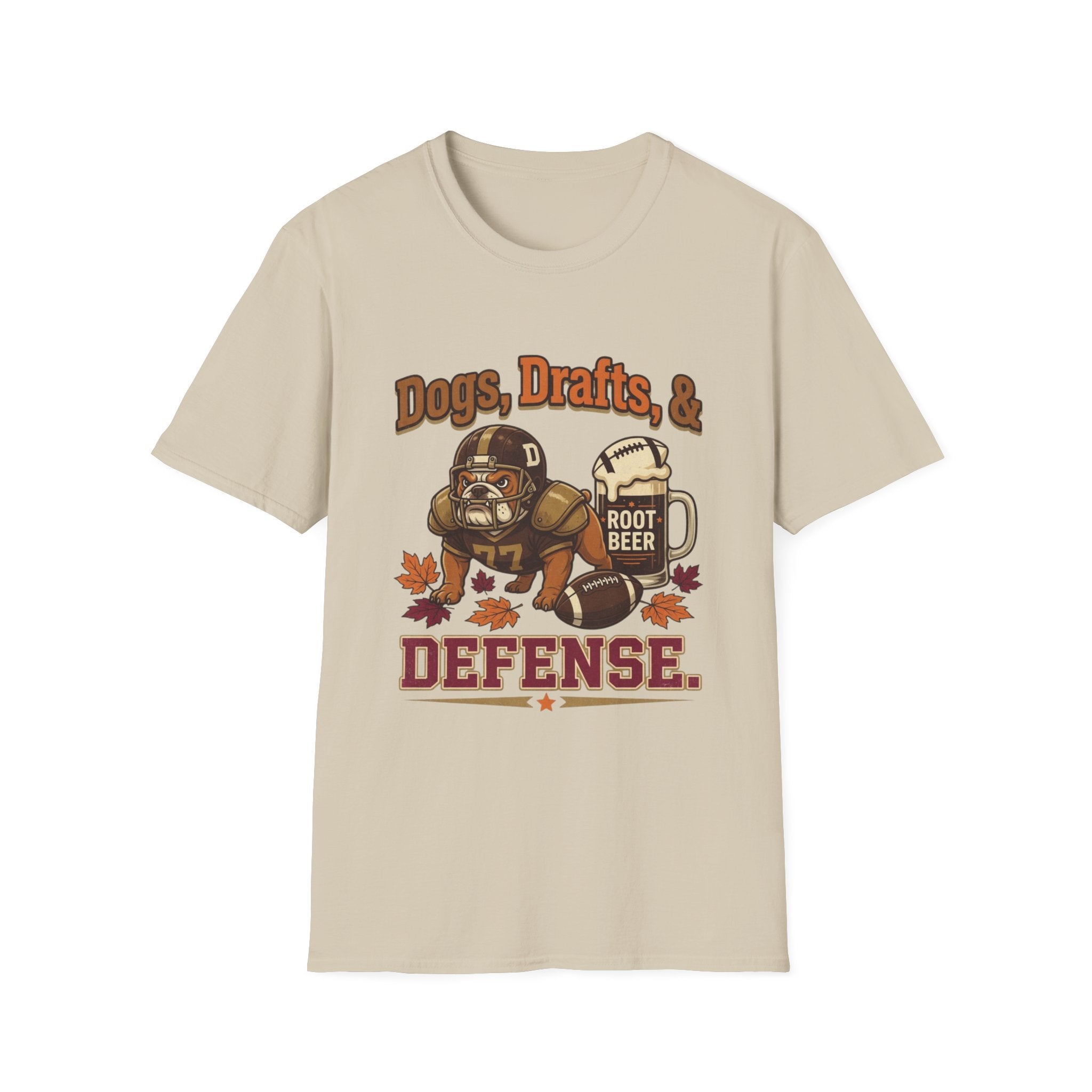 Dogs, Drafts & Defense T-Shirt