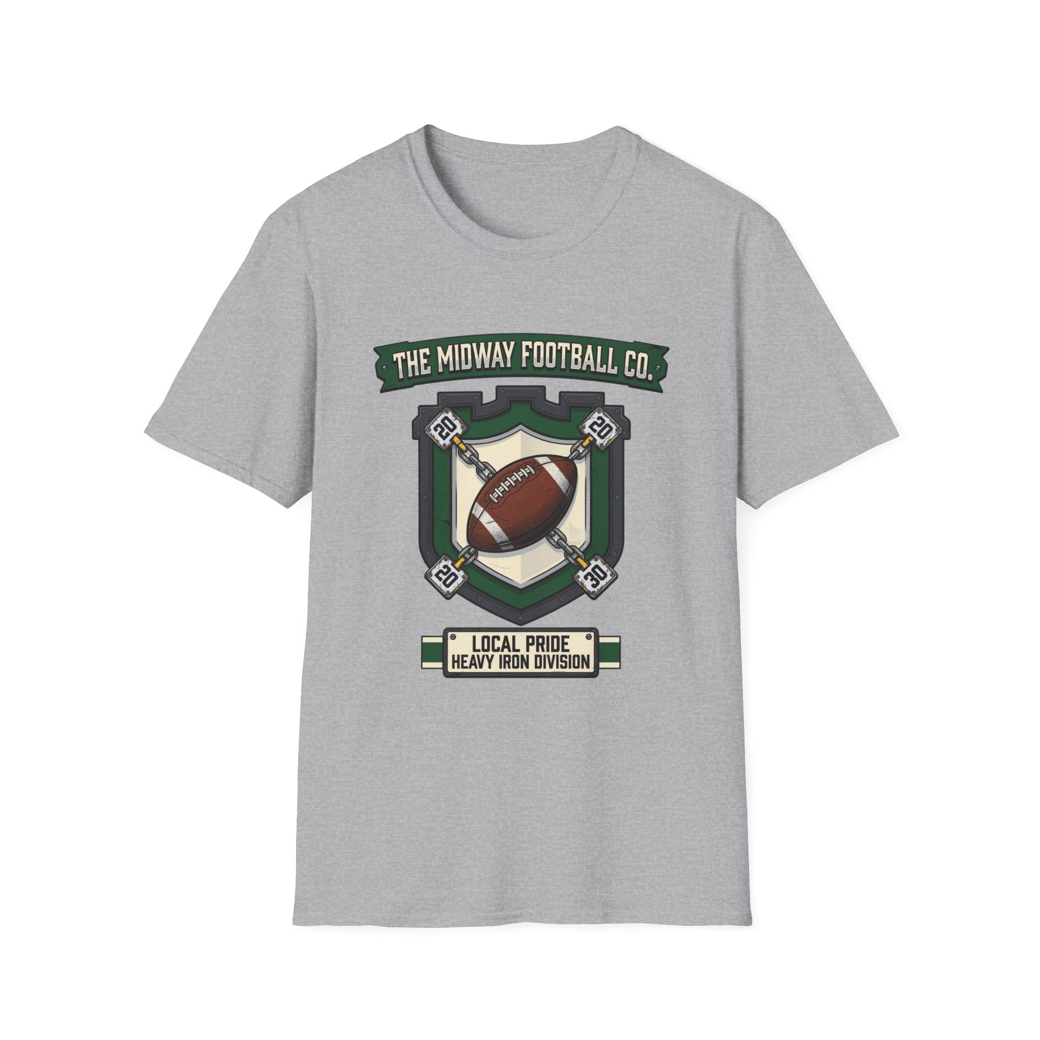 Midway Football Co (Shield) T-Shirt