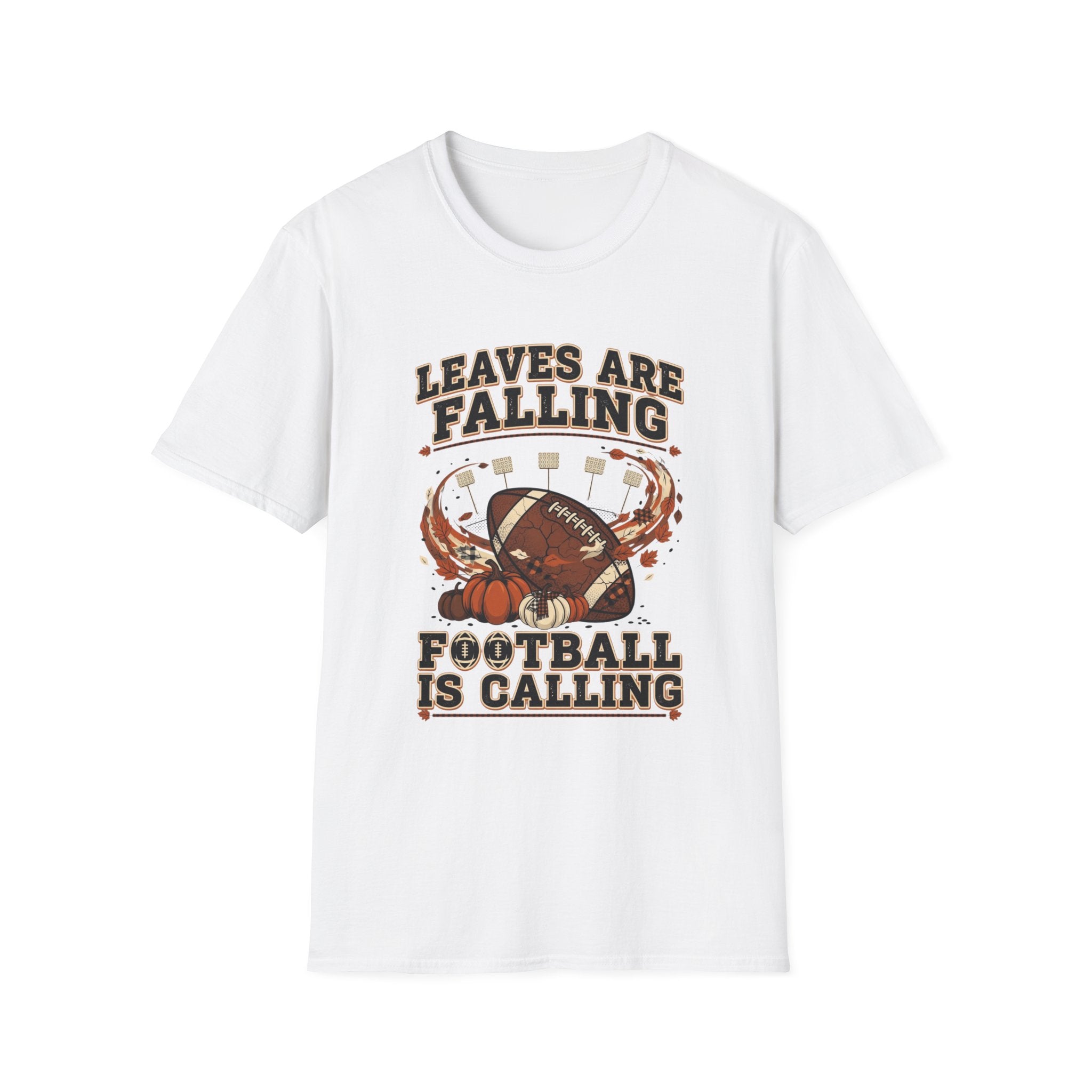Leaves Are Falling Football Is Calling T-Shirt