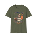 Dad Powered by Football T-Shirt