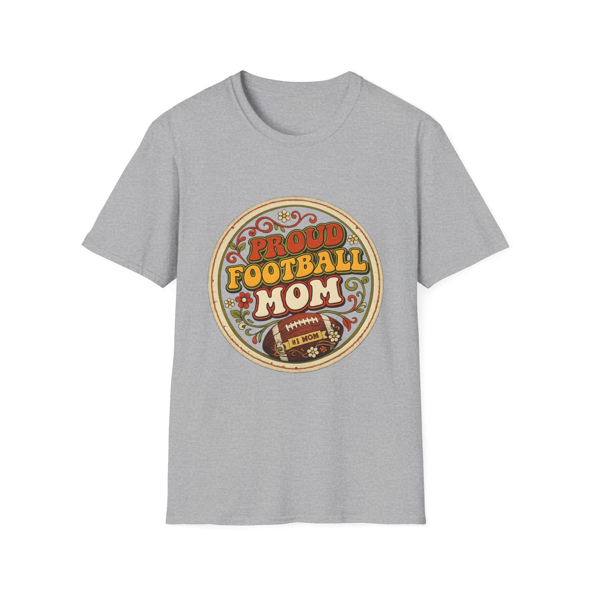 Proud Football Mom T-Shirt