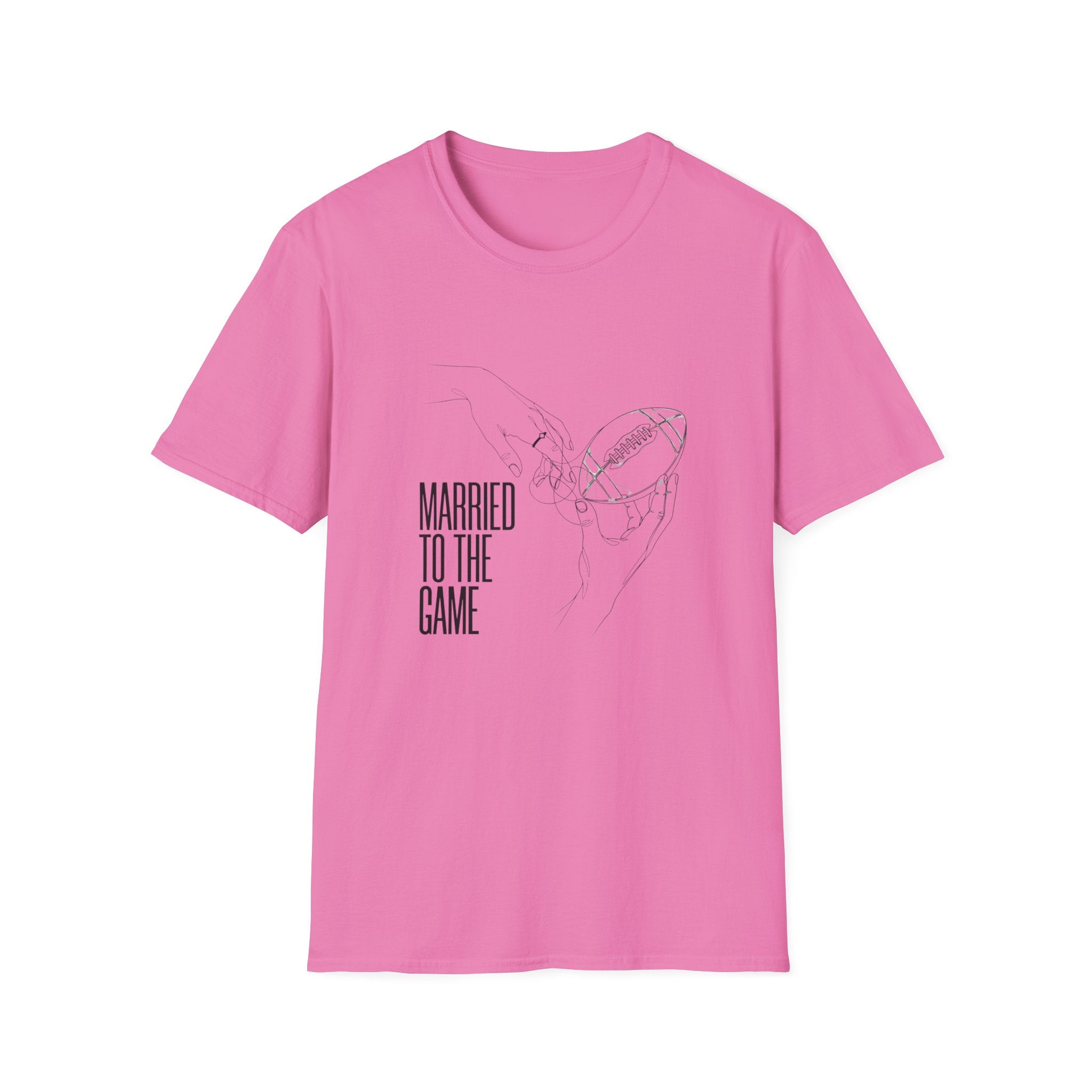 Married To The Game (Football) T-Shirt