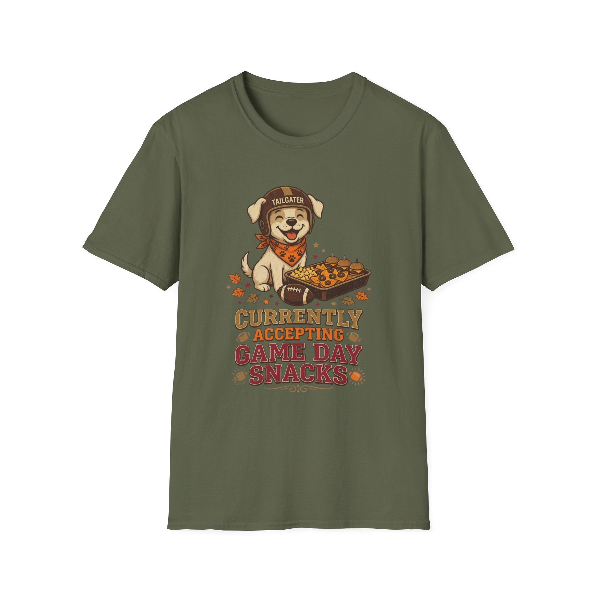 Currently Accepting Game Day Snacks T-Shirt