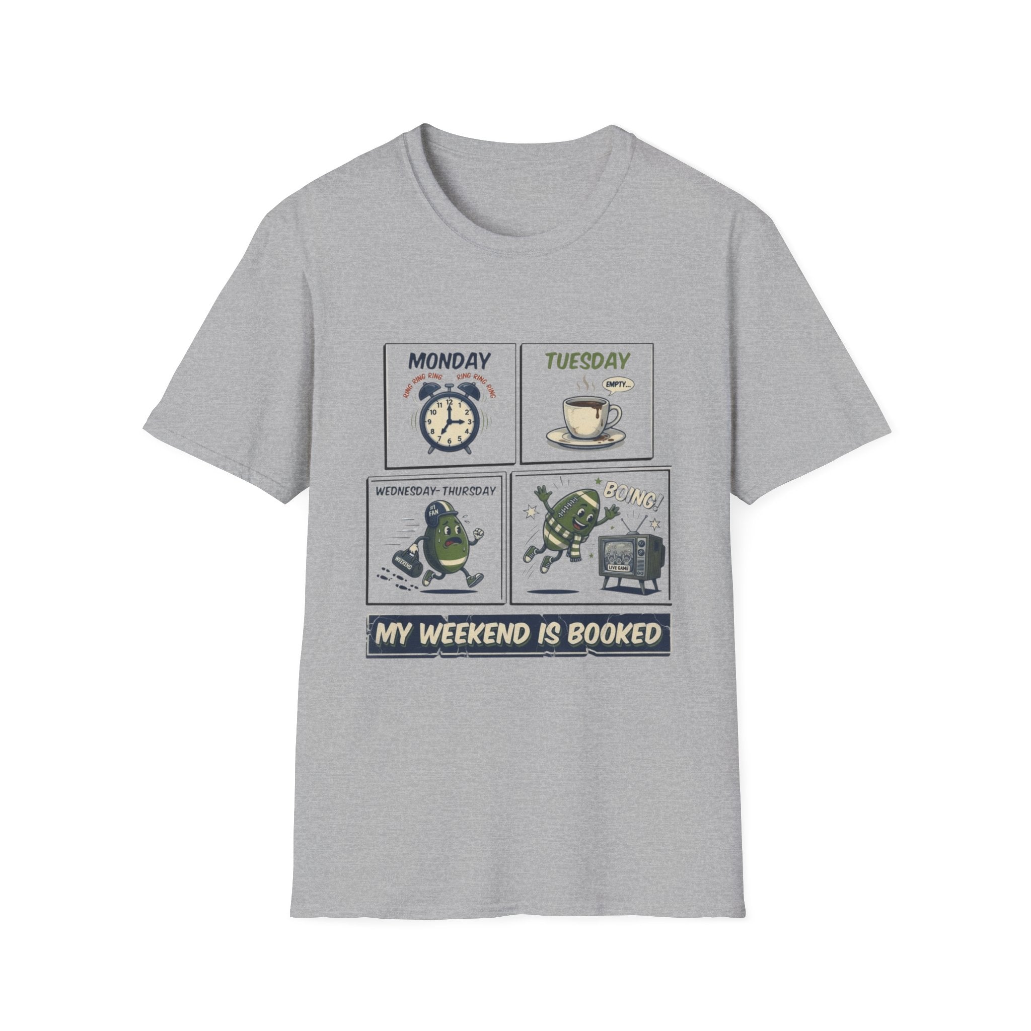 My Weekend Is Booked (Comic) T-Shirt