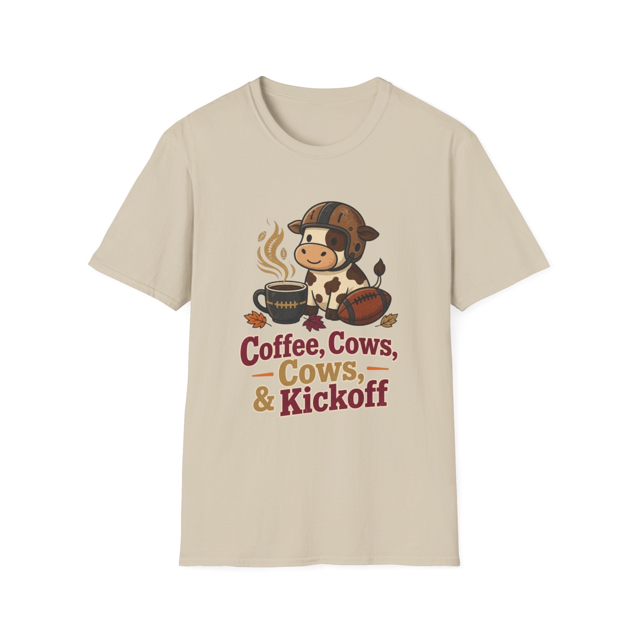Coffee, Cows & Kickoff T-Shirt