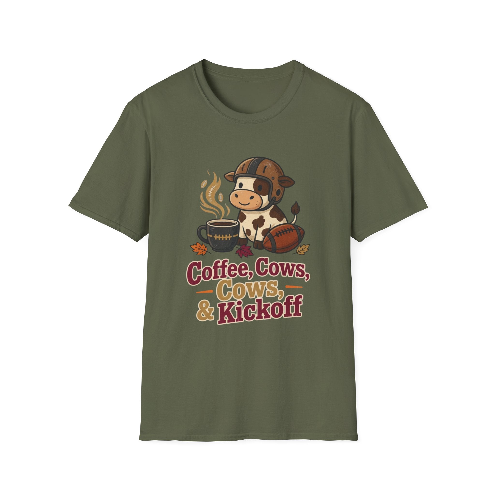 Coffee, Cows & Kickoff T-Shirt