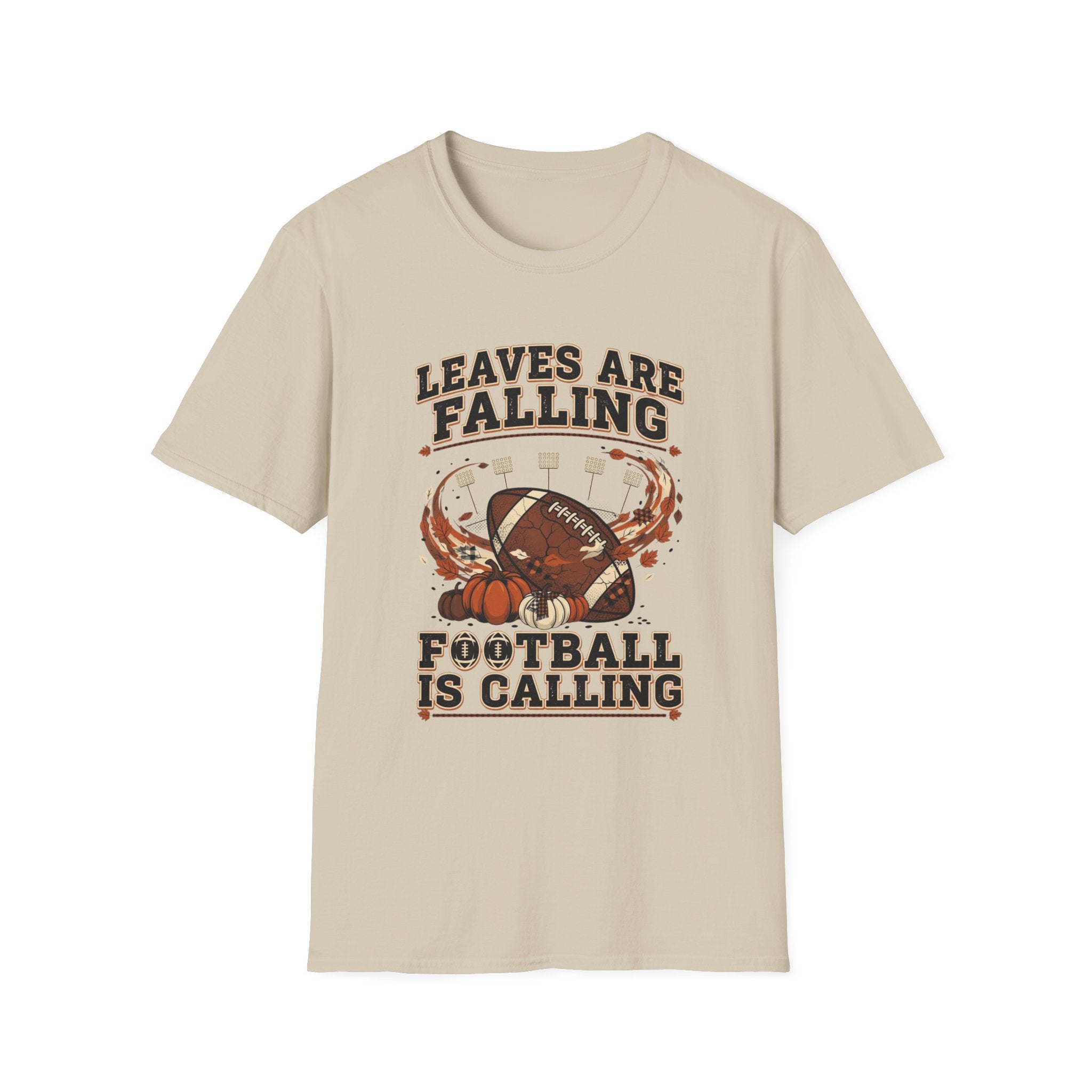 Leaves Are Falling Football Is Calling T-Shirt