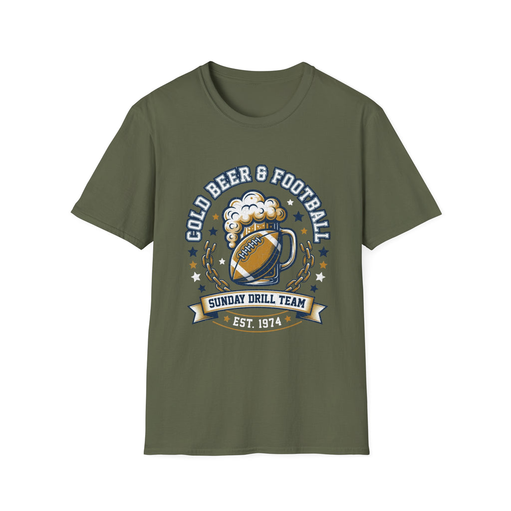 Cold Beer and Football T-Shirt
