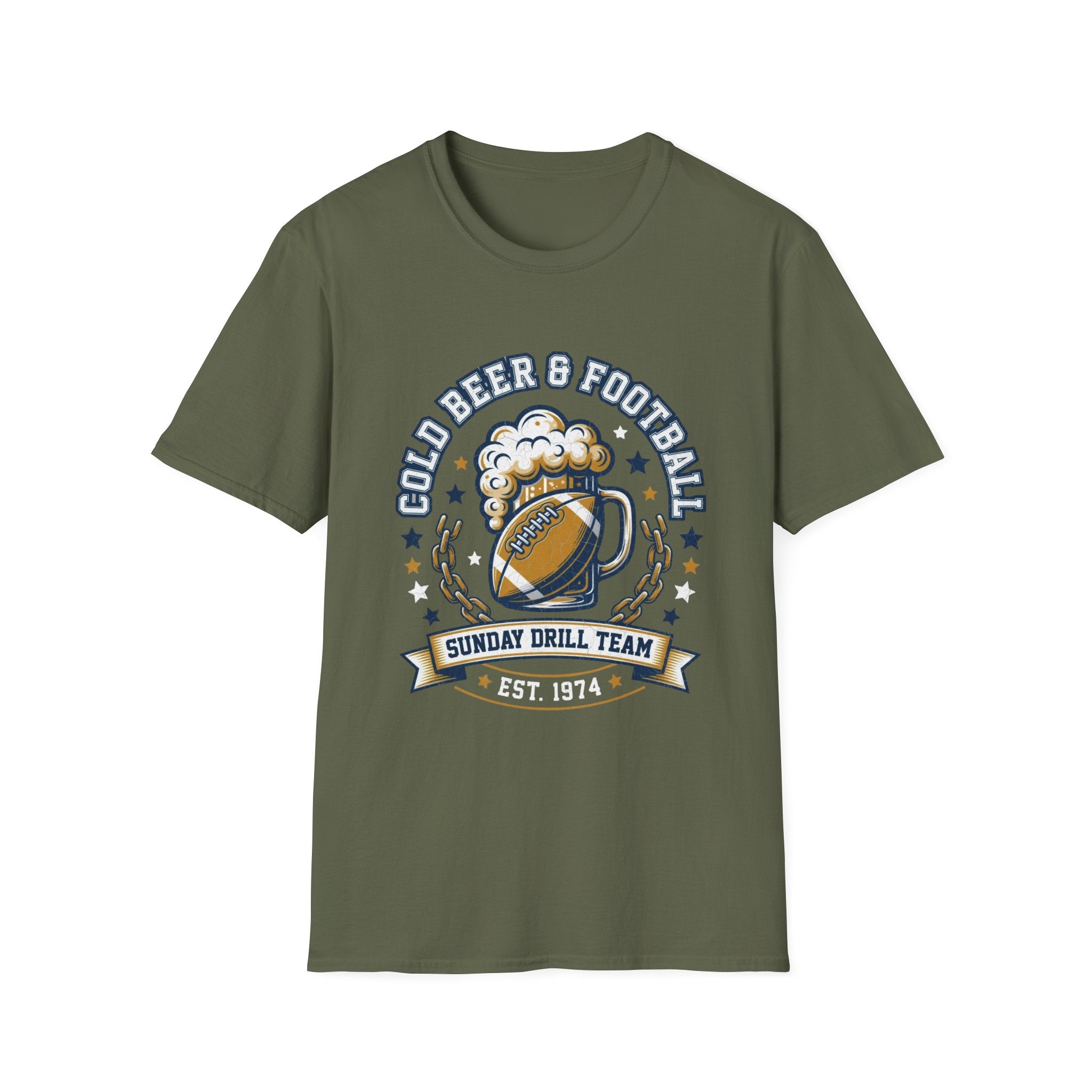 Cold Beer and Football T-Shirt