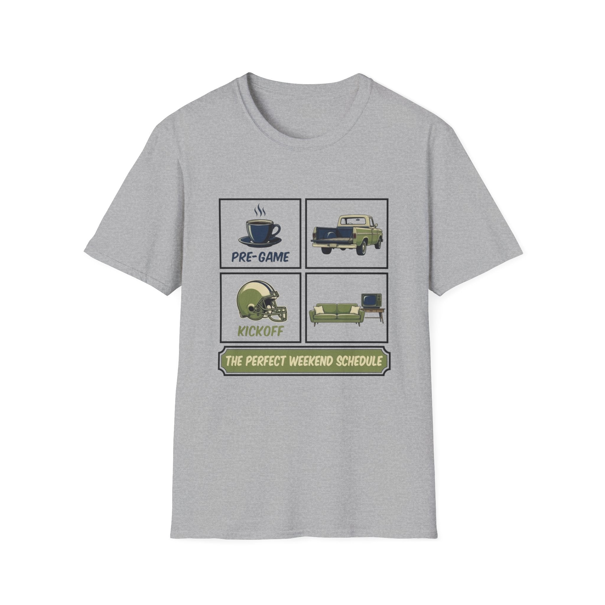 The Perfect Weekend Schedule T-Shirt
