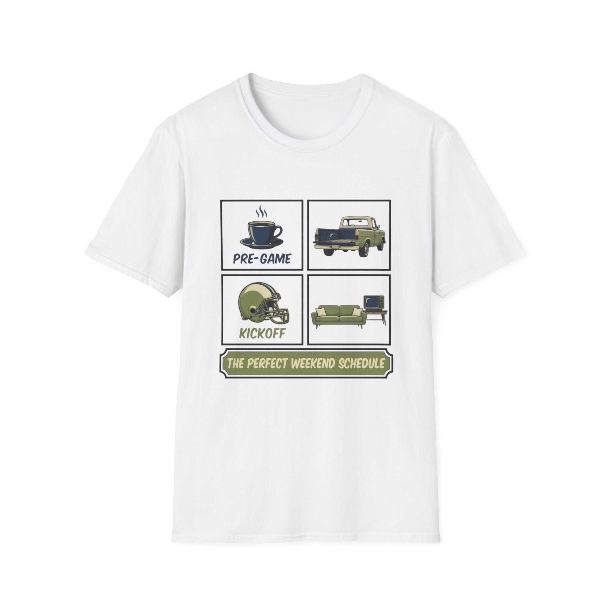 The Perfect Weekend Schedule T-Shirt