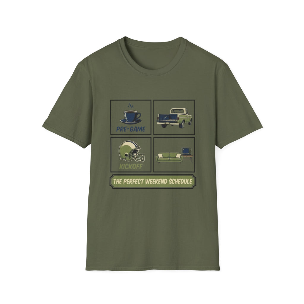 The Perfect Weekend Schedule T-Shirt