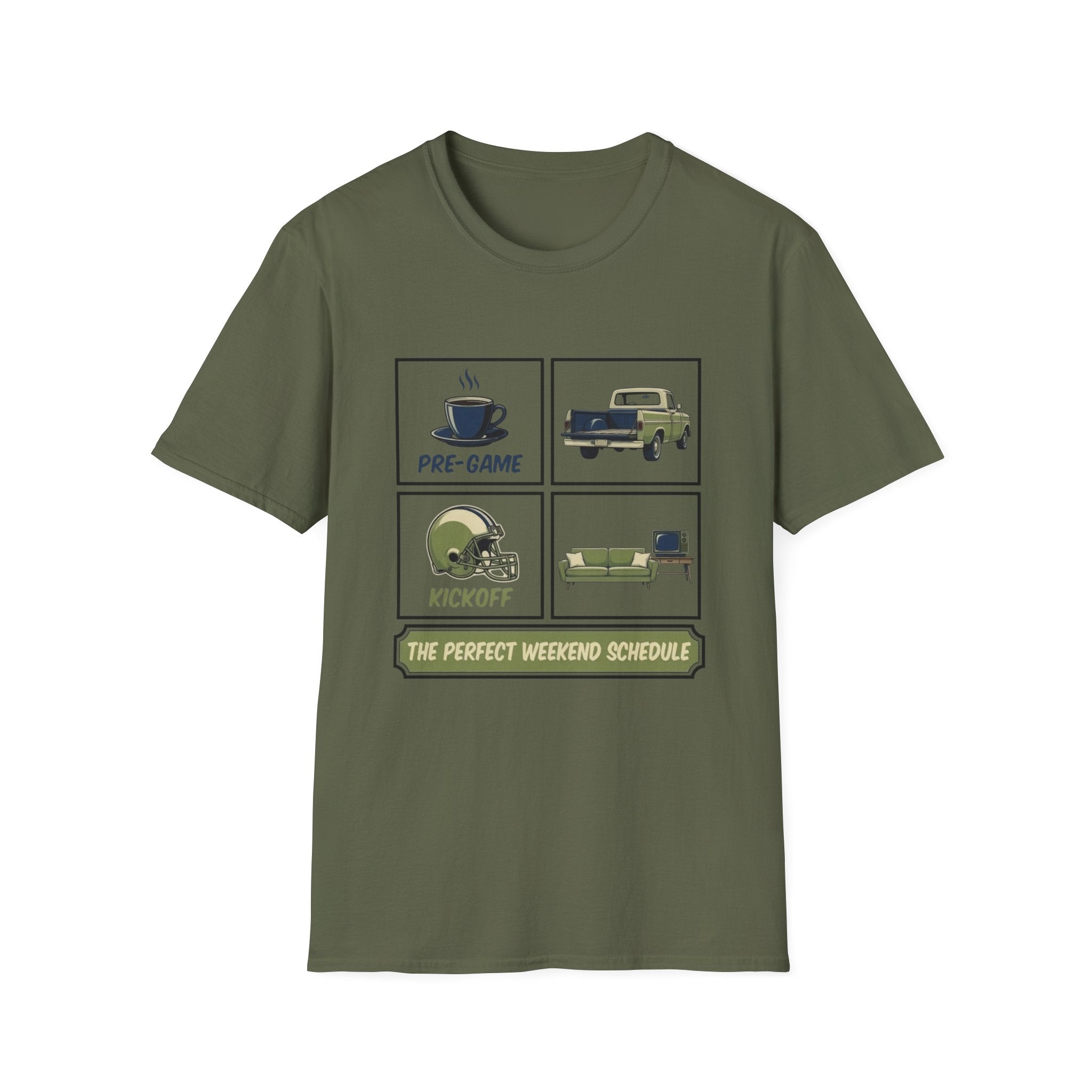 The Perfect Weekend Schedule T-Shirt