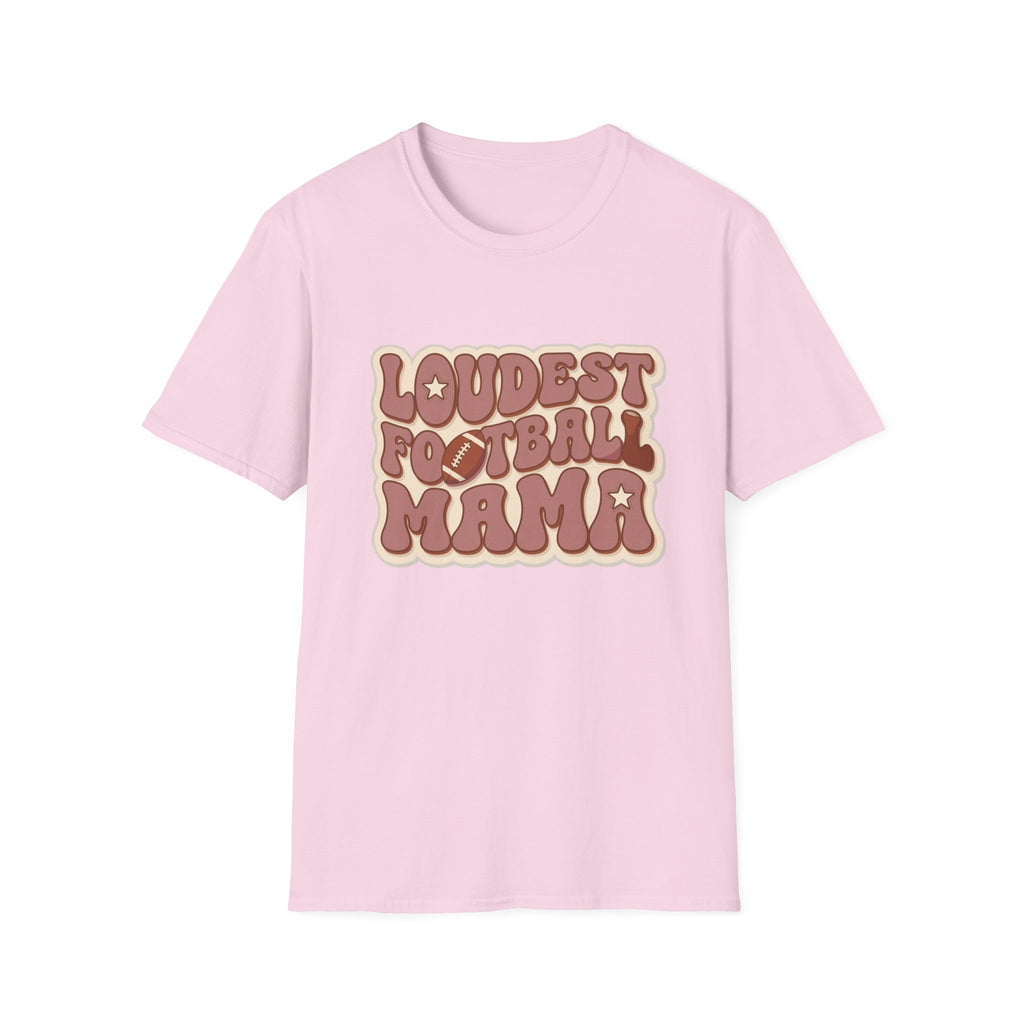 Loudest Football Mama T-Shirt