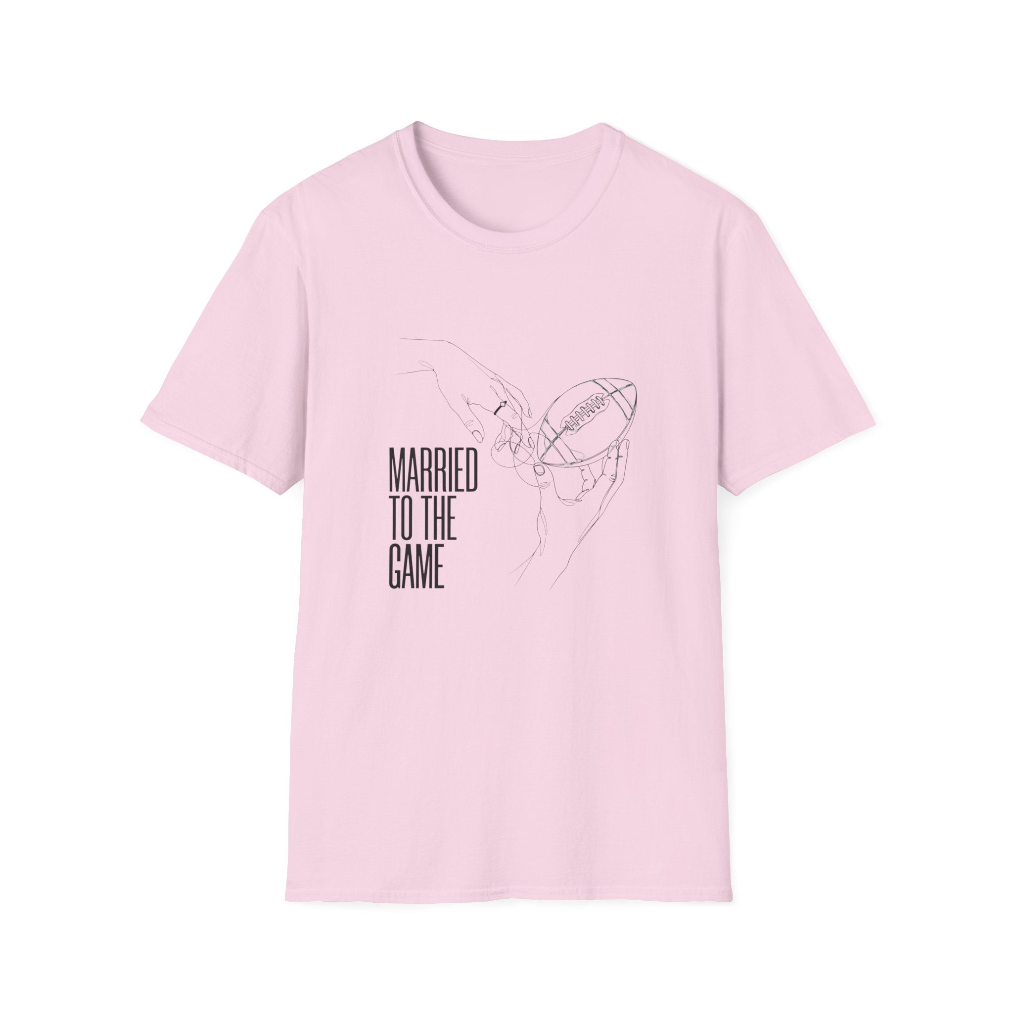 Married To The Game (Football) T-Shirt