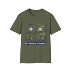 My Weekend Is Booked (Comic) T-Shirt