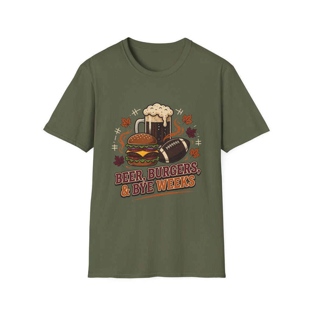 Beer, Burgers & Bye Weeks T-Shirt