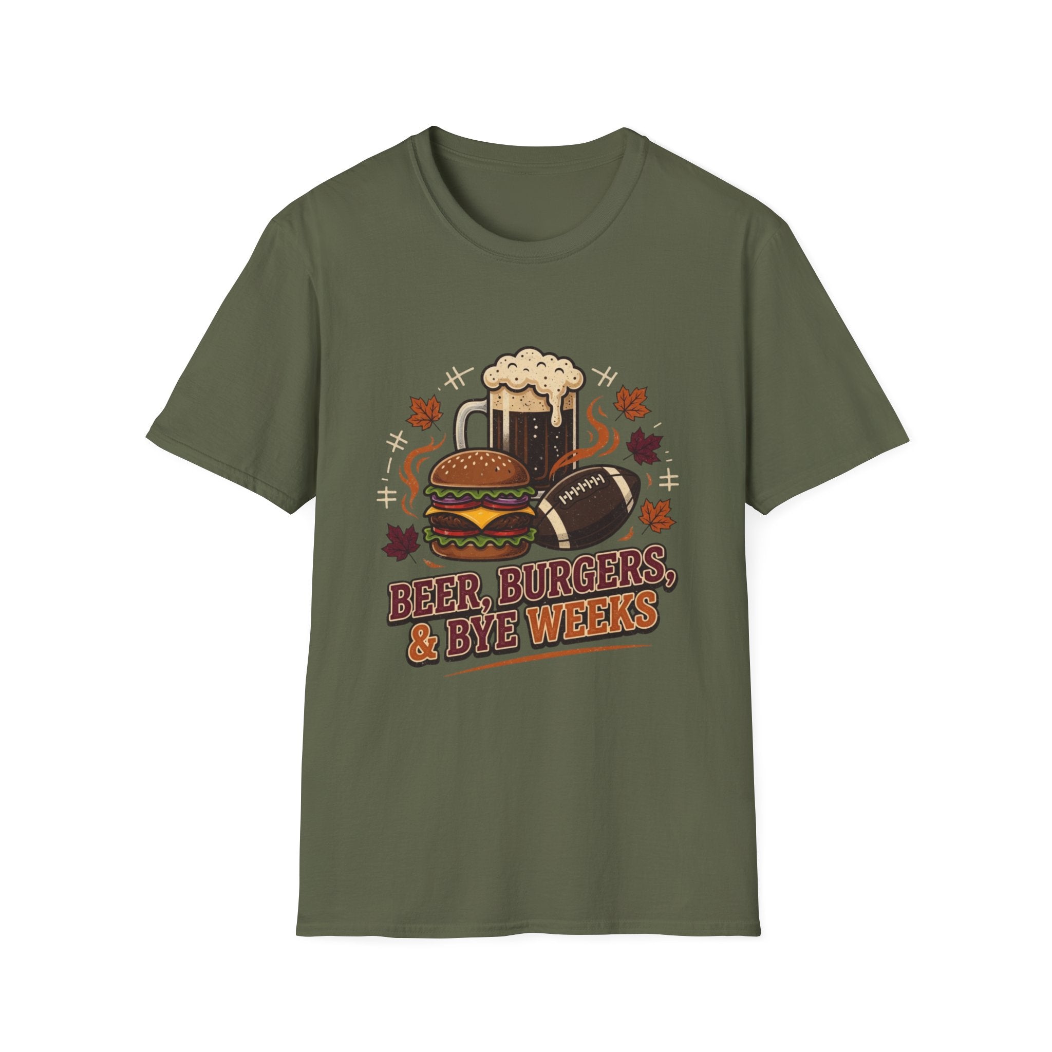 Beer, Burgers & Bye Weeks T-Shirt