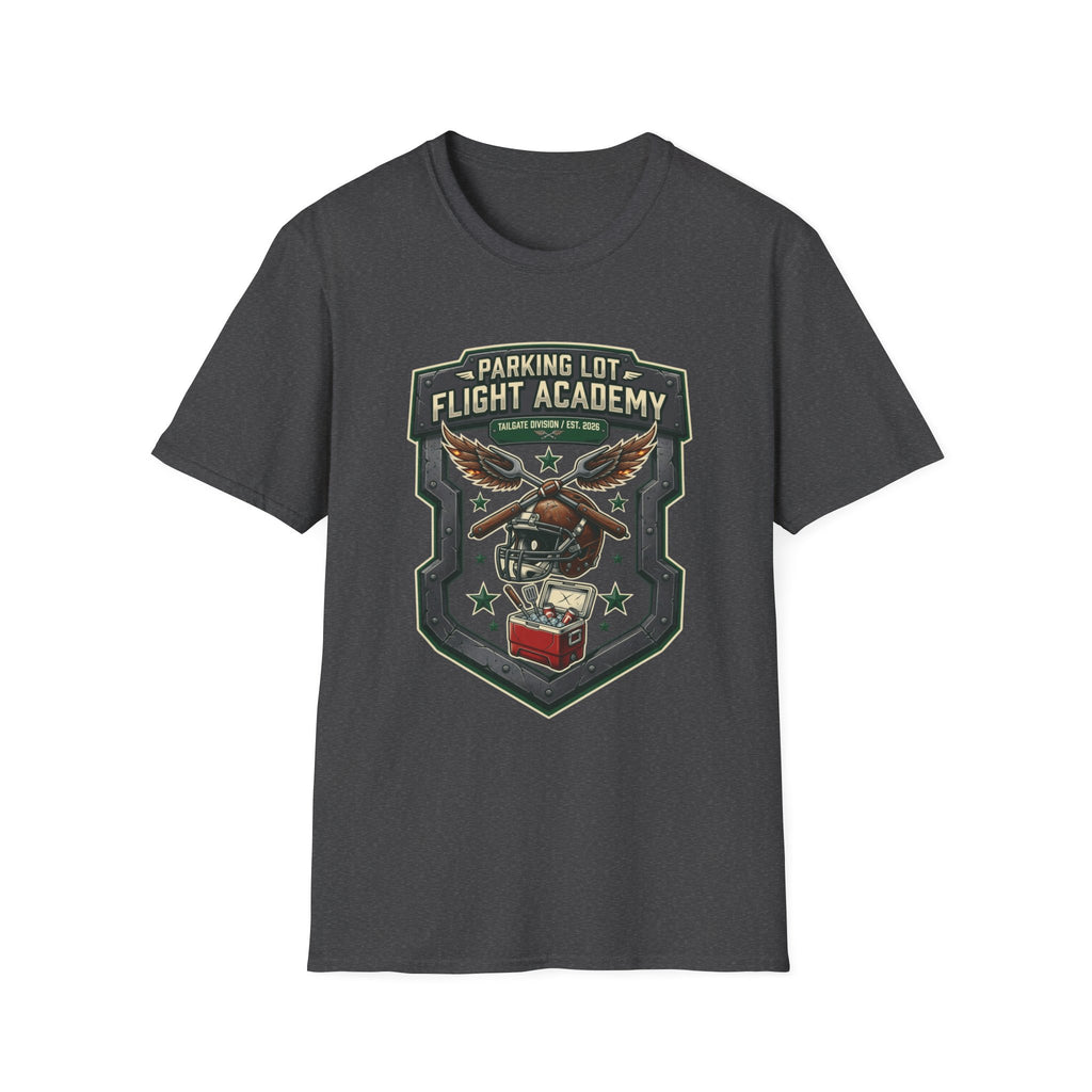 Parking Lot Flight Academy (Shield) T-Shirt