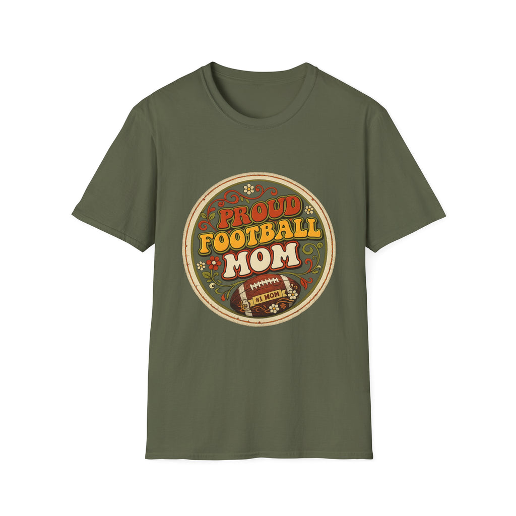 Proud Football Mom T-Shirt