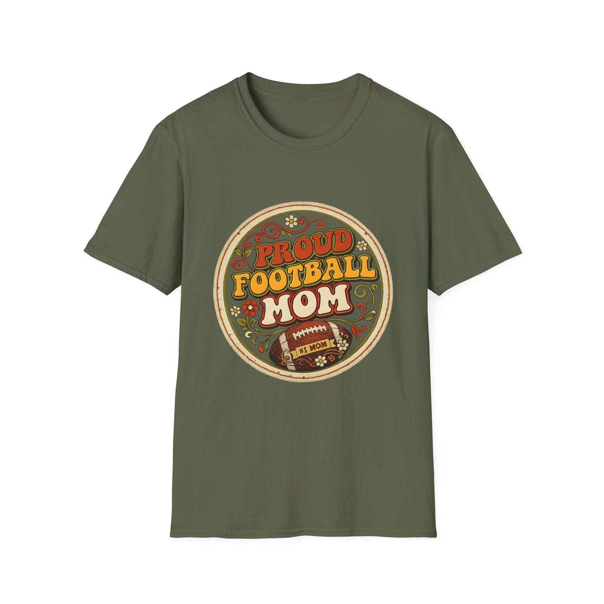 Proud Football Mom T-Shirt