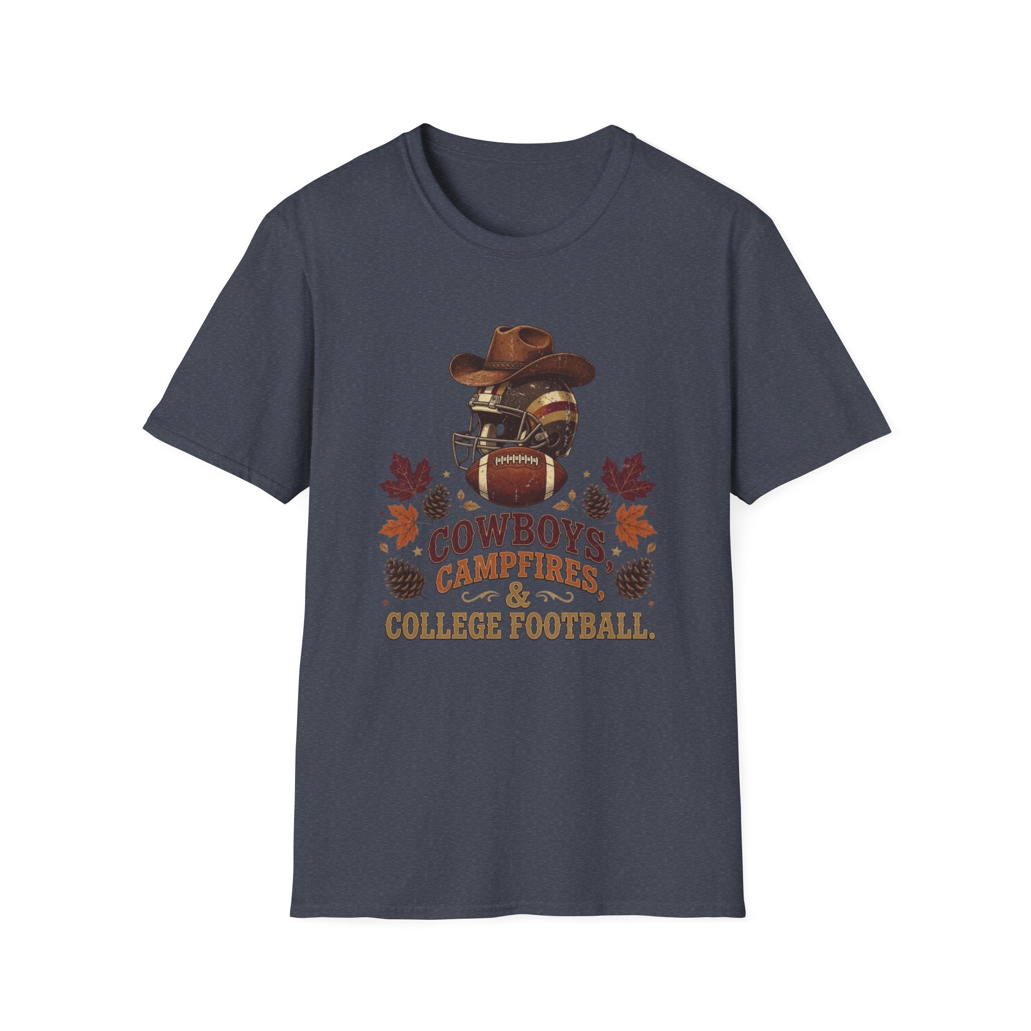 Cowboys, Campfires & College Football T-Shirt