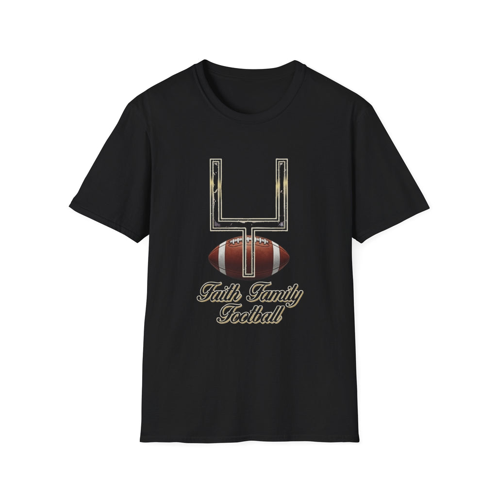 Faith Family Football T-Shirt