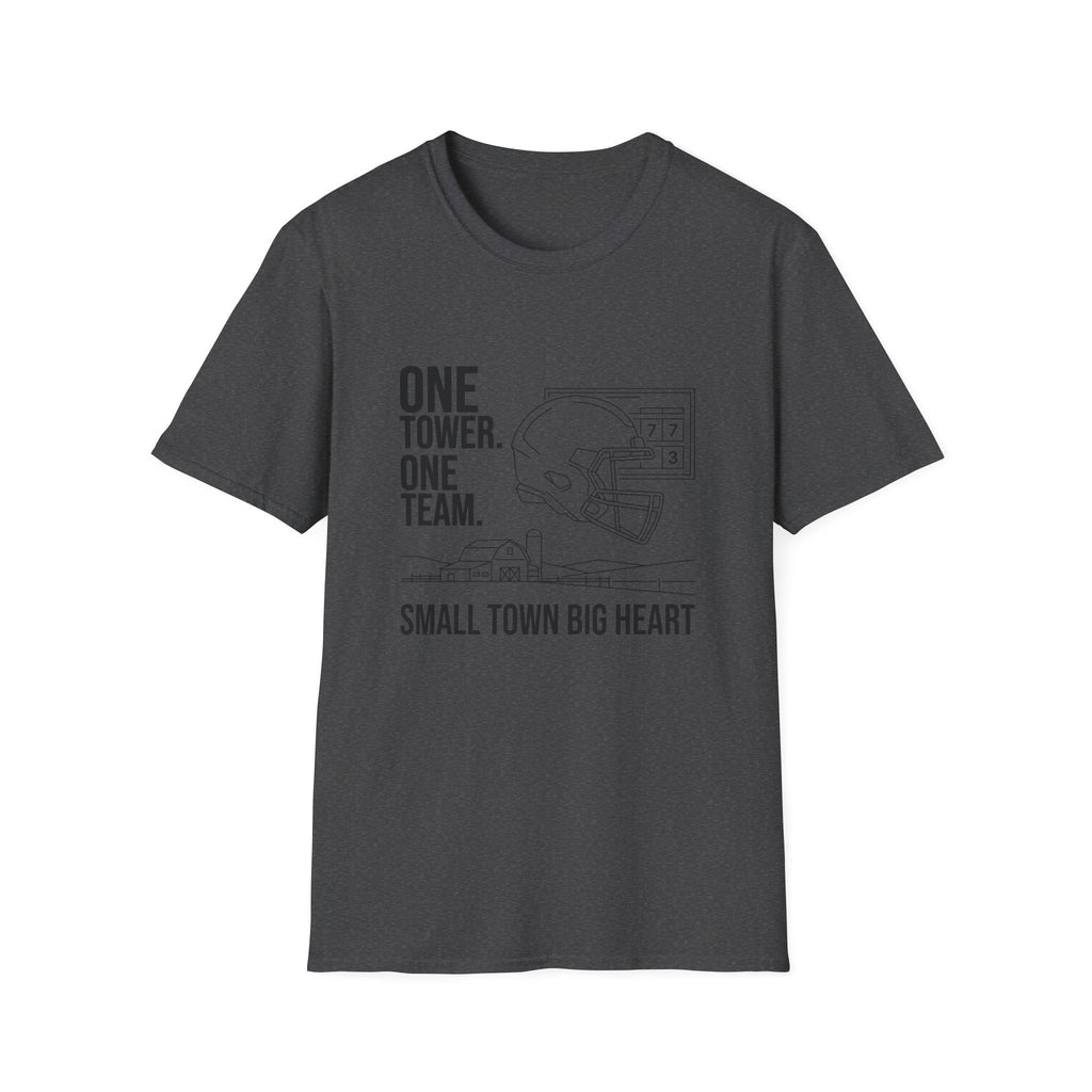 One Town One Team Small Town Big Heart T-Shirt